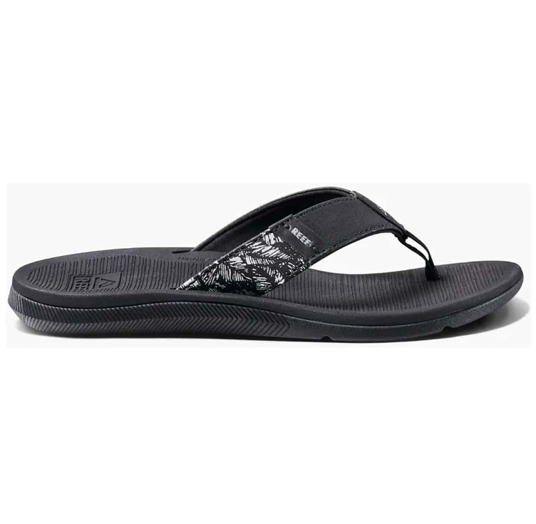 Reef Santa Ana Womens Flip Flops - Black/White