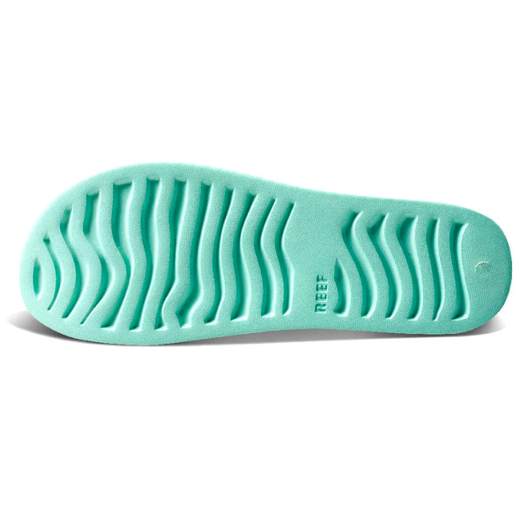 Reef Water Court Womens Flip Flops - Neon Teal