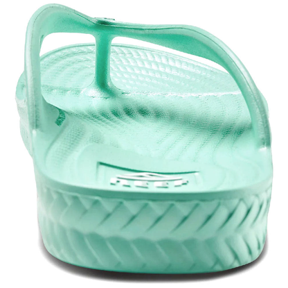 Reef Water Court Womens Flip Flops - Neon Teal