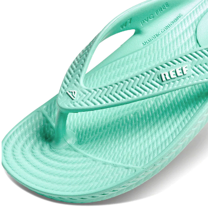 Reef Water Court Womens Flip Flops - Neon Teal