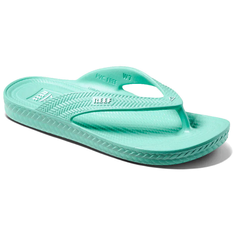 Reef Water Court Womens Flip Flops - Neon Teal