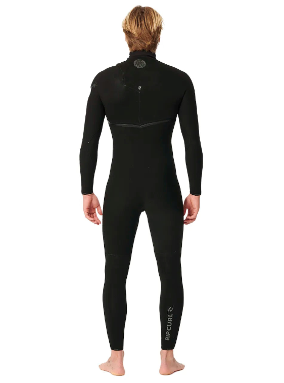 Rip Curl E Bomb 3/2mm Mens Zip Free Summer Wetsuit 2025 - Black
