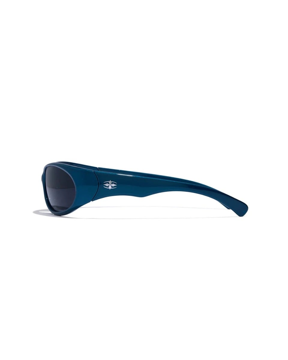 Ritual Vision Demon Speed Sunglasses - Metallic Blue / Grey