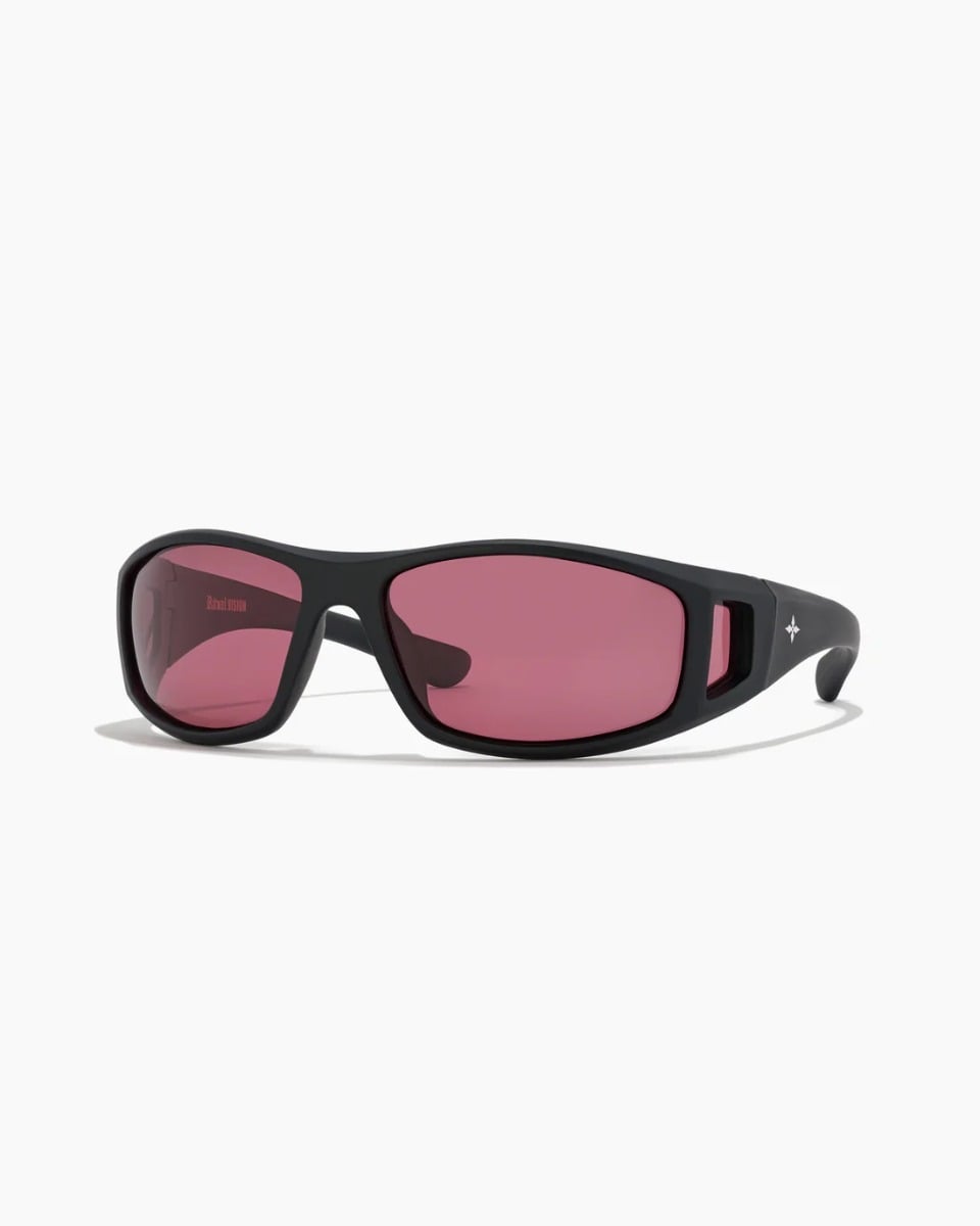 Ritual Vision Dragster Sunglasses - Matte Black / Rust Polarised