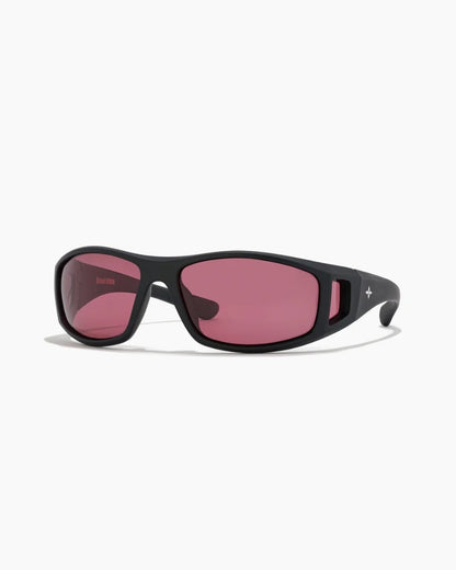 Ritual Vision Dragster Sunglasses - Matte Black / Rust Polarised