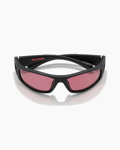 Ritual Vision Dragster Sunglasses - Matte Black / Rust Polarised