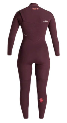 C-Skins NuWave ReWired 4/3mm Womens GBS Chest Zip Wetsuit 2025 - Rust