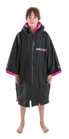childrens pink dryrobe advance short sleeve
