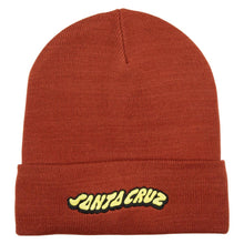 Santa Cruz Comic Strip Beanie in Dark Rust