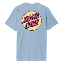 Santa Cruz Wagon Dot Chest T-Shirt in Fresh Blue