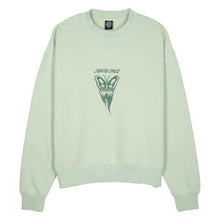 Santa Cruz Asp Butterfly Crew Jumper in Pale Sage Wash