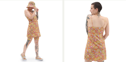 Vans Resort Floral Cami Womens Dress - Sun Baked