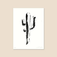 Midday x James Wilson A4 Art Print - 'Cowboy Cactus'