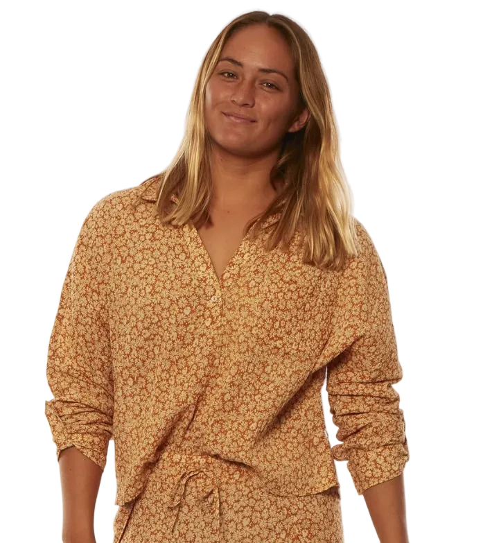 Sisstrevolution All I Want Womens Woven Top - Acorn