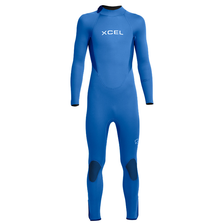 Xcel  Axis 4/3mm Kids Back Zip Wetsuit -  Saphire Blue