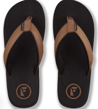 Foamlife Seales Mens Flip Flops - Black