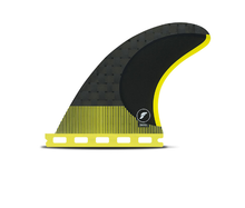 Futures P4 Blackstix Small Fins - Yellow