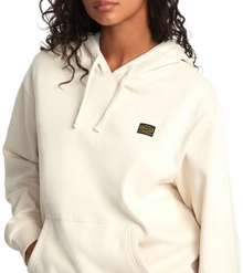 RVCA Recession Womens Hoodie - Latte