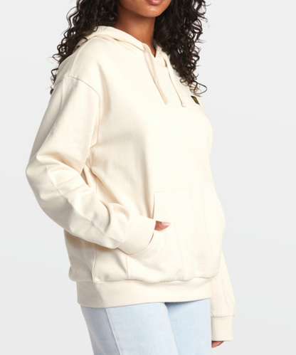 RVCA Recession Women's Hoodie - Latte