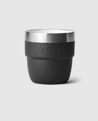 Yeti Rambler 4oz Espresso 2 Pack Stackable Cups - Black
