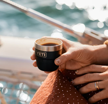 Yeti Rambler 4oz Espresso 2 Pack Stackable Cups - Black