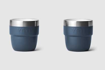 Yeti Rambler 4oz Espresso 2 Pack Stackable Cups - Navy