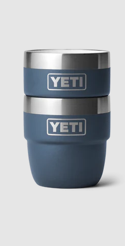 Yeti Rambler 4oz Espresso 2 Pack Stackable Cups - Navy