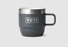 Yeti Rambler 6oz Espresso 2 Pack Stackable Cups - Charcoal