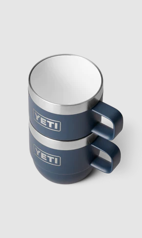 Yeti Rambler 6oz Espresso 2 Pack Stackable Cups - Navy