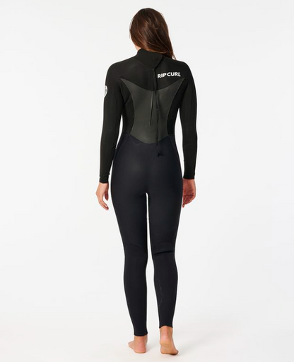 Rip Curl Omega 5/3mm Women's Back Zip Winter Wetsuit 2025 - Black