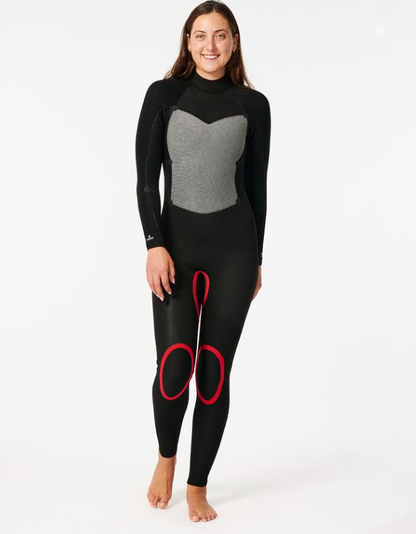 Rip Curl Omega 5/3mm Women's Back Zip Winter Wetsuit 2025 - Black