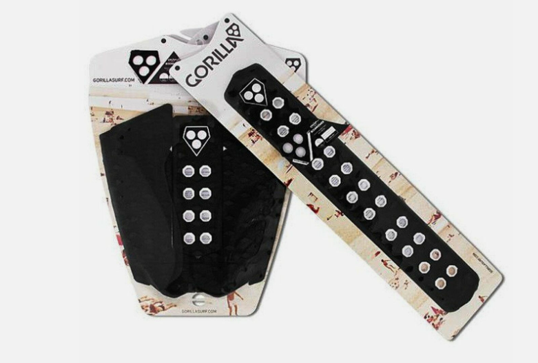 Gorilla Boomhower Skimboard Tail Pad and Arch Bar Combo - Black