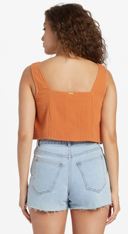 Billabong Open Skies Women's Woven Top - Toffee