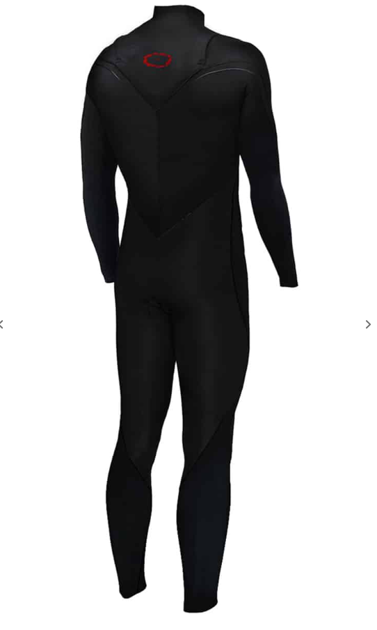 Zion Ando Vault 3/2mm Men's Chest Zip Summer Wetsuit 2024 - Black