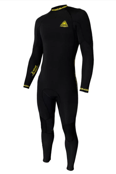 Zion Corelord 4/3mm Mens Back Zip Wetsuit - Black