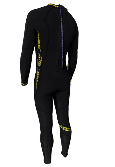 Zion Corelord 4/3mm Men's Back Zip Wetsuit - Black