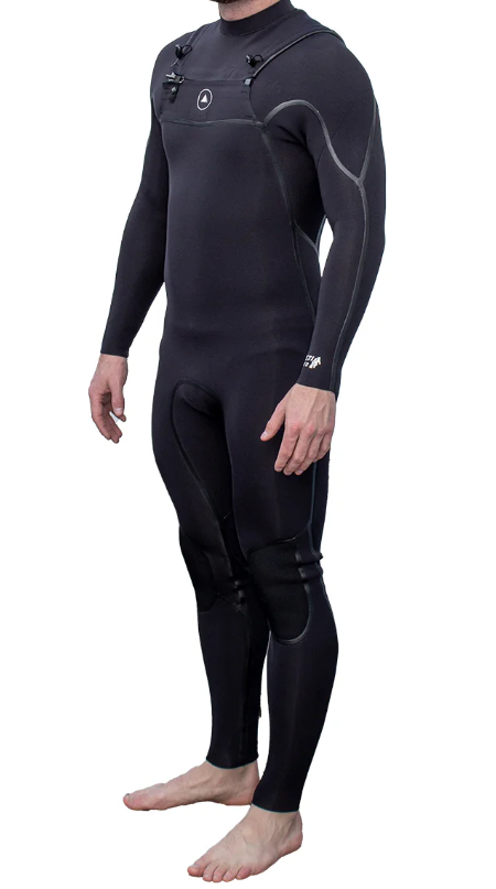 Zion Yeti 3/2.5mm Men's Chest Zip Summer Wetsuit 2024 - Black