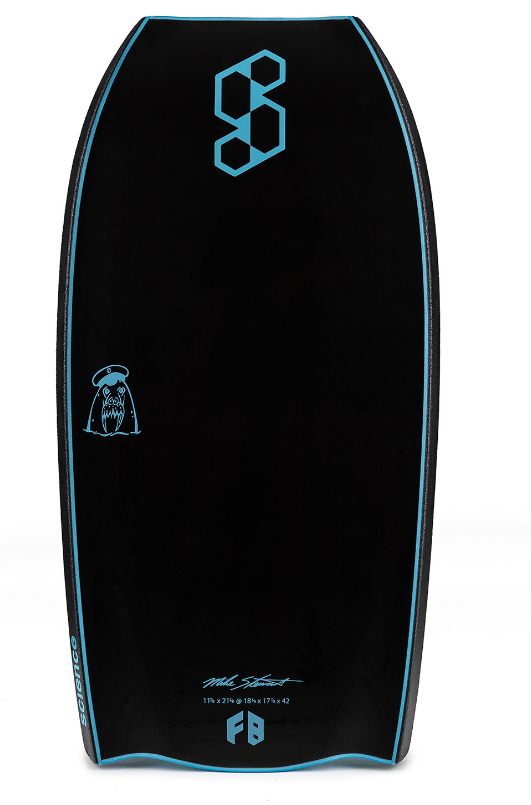 Science Sub Zero PE Bat Tail Bodyboard - Aqua