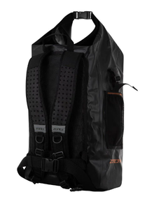 ZONE3 Open Water 30L Dry Bag Tech Backpack - Orange/Black