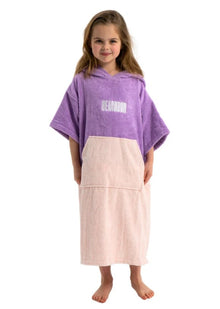 Beachbum Towel Kids Changing Robe - Malibu Sky
