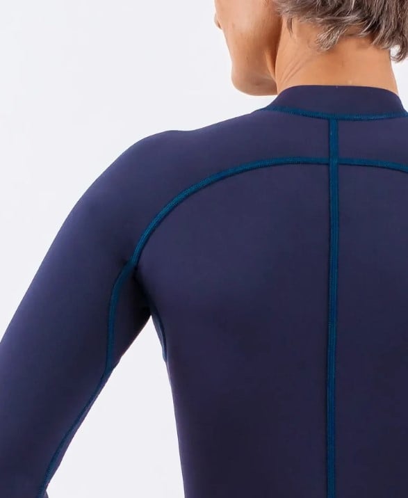 Kassia Surf Aquarelle 1.5mm Long Arm Front Zip Shorty Wetsuit 2025 - Ocean