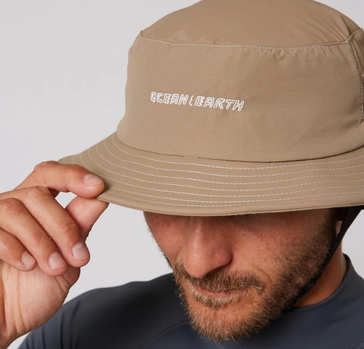 Ocean & Earth G-Land Soft Peak Hat - Stone