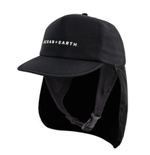 Ocean & Earth Bingin Surf Hat Soft Peak - Black