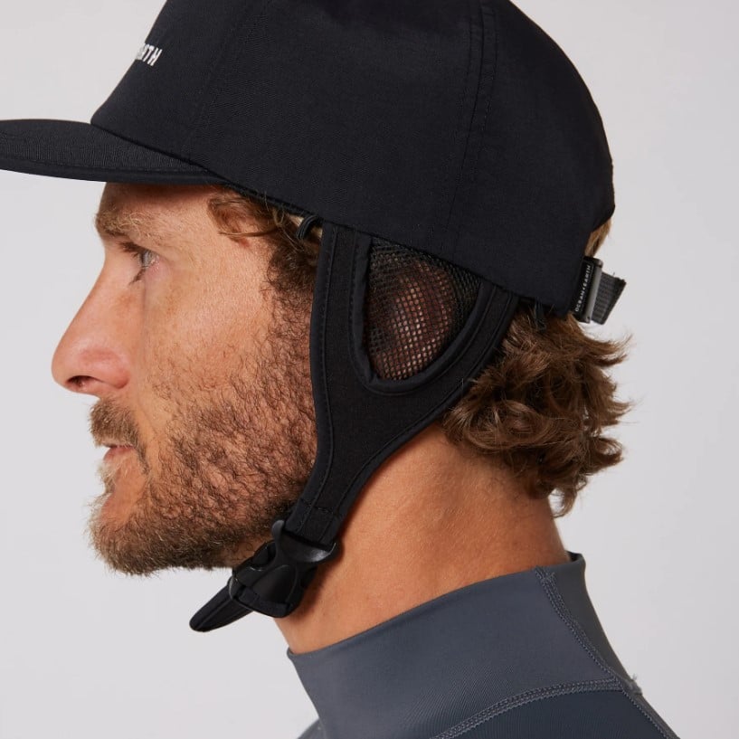 Ocean & Earth Bingin Surf Hat Soft Peak - Black