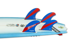 Futures Stretch Quad Medium Honeycomb Fins - Blue