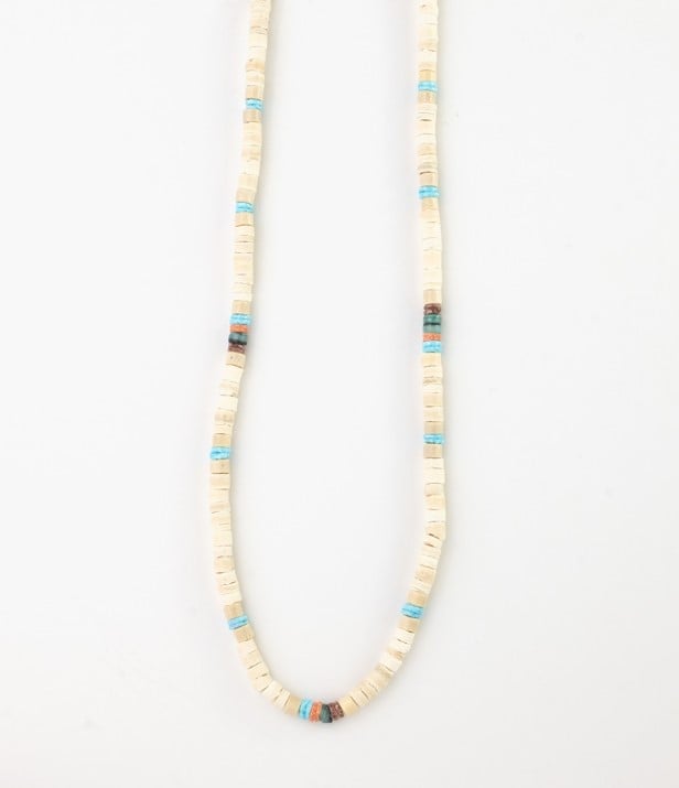 Pineapple Island Surfer Girl Bead Necklace - Multi
