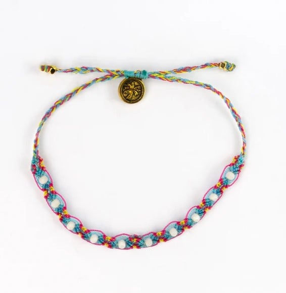 Pineapple Island Vermelha Surf Bracelet - Multi