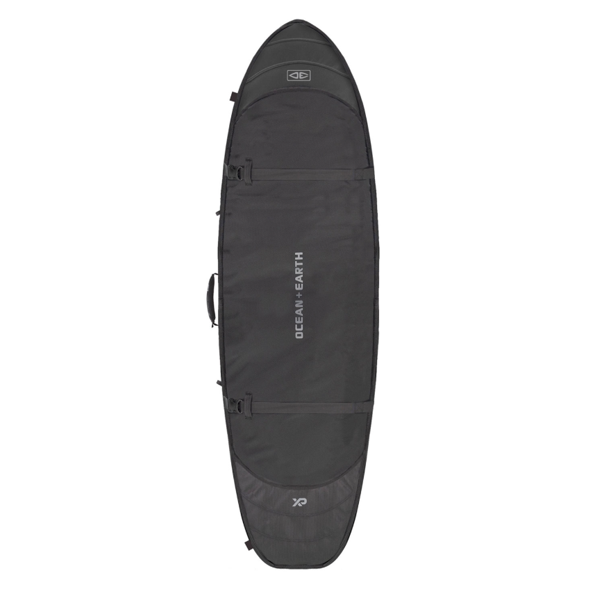 Ocean & Earth Hypa 10mm Triple Fish Surfboard Bag - Black
