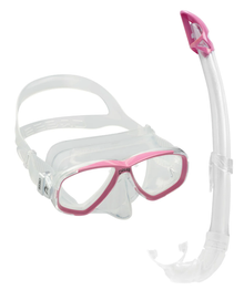 Cressi Perla + Mexico Mask and Snorkel Combo - Pink
