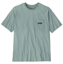Patagonia Daily Pocket Mens Tee - Thermal Blue